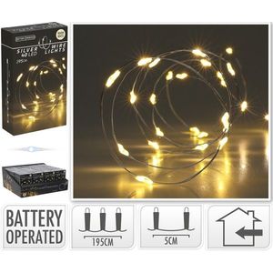 Mondex Světelný LED řetěz Summit 195 cm teplý bílý obraz