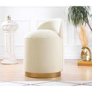 Hanah Home Taburet DOVER krémový obraz