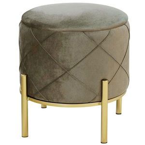 Ak furniture Taburet LIA béžový obraz