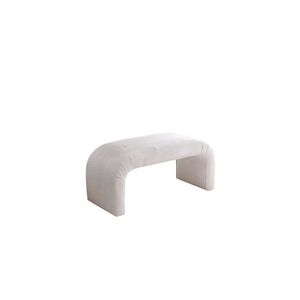 Hanah Home Taburet NU BENCH bílý obraz
