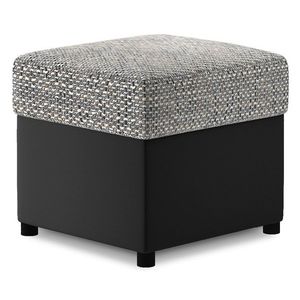 Eltap Taburet R3 46 cm Berlin 01/eko kůže Soft 11 šedo-černý obraz