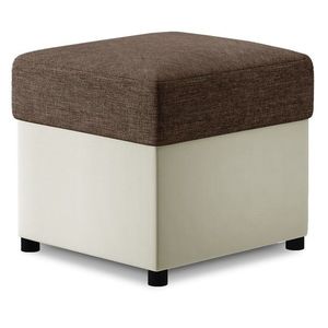 Eltap Taburet R3 46 cm Sawana 16/eko kůže Soft 33 hnědo-béžový obraz