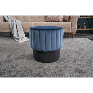 Hanah Home Taburet ROSE modrý obraz