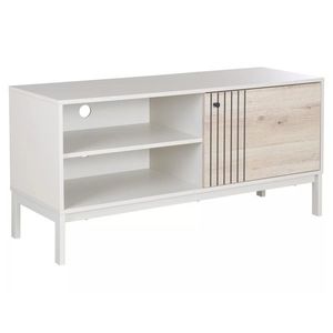 Signal TV stolek Frost 120 cm krémový/alpský dub obraz