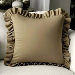 Povlak na polštář s příměsí bavlny 40x40 cm Ruffled – Mila Home obraz