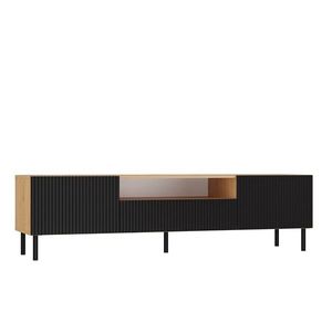 TP Living TV stolek KAMA 160 cm dub artisan/černý obraz