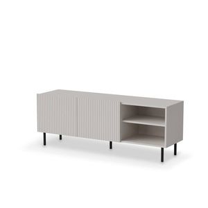 HALMAR TV stolek Paxos 150 cm kašmír/černý obraz