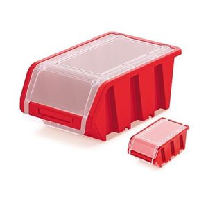 Prosperplast Úložný box TREXEN III červený, varianta 15, 5 cm obraz
