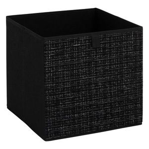 5five Simply Smart Úložný box Tweed Black černý obraz