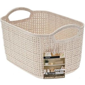 Storage Solutions Úložný koš Noela béžový obraz