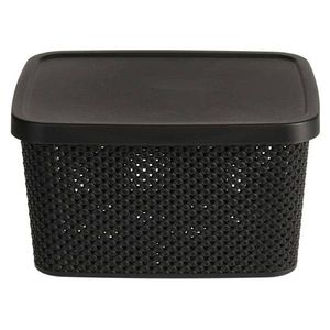 Storage Solutions Úložný koš Simple plus 27 cm černý obraz