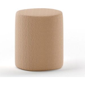Hnědý dětský puf z textilie bouclé Forrest – Vipack obraz