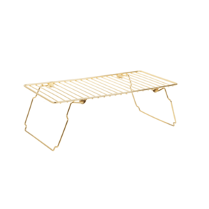 Kalune Design Univerzální kovový stojan DOLAP zlatý obraz