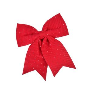 Mondex Since 1986 Vánoční dekorativní mašle Santa Lila 18x20 cm červená obraz