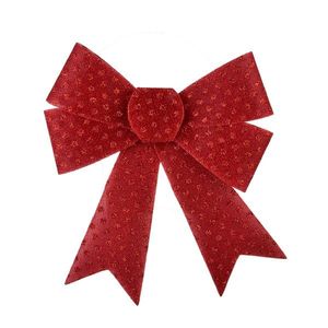 Mondex Since 1986 Vánoční dekorativní mašle Santa Lila 22x25 cm červená obraz