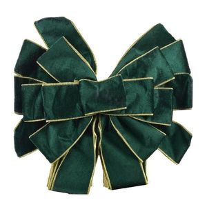 Mondex Since 1986 Vánoční dekorativní mašle Santa Lila 32x130 cm láhvově zelená obraz