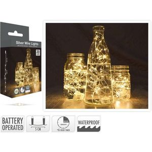 Mondex Vánoční LED světelný řetěz s časovačem DOPE 1, 3 m teplý bílý obraz