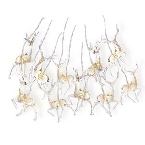 DecoKing Vánoční LED světýlka REINDEERS teplá bílá obraz