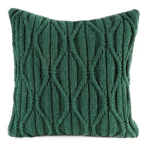 Eurofirany Vánoční povlak na polštář TULOT 45x45 cm zelený obraz