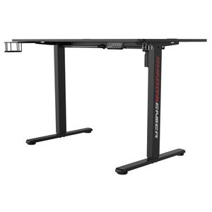 TZB Výškově nastavitelný elektrický herní stůl SHADOW GAMER 1.0 120 cm černý obraz