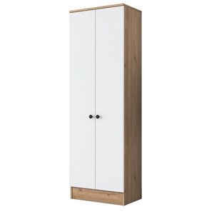 Kalune Design Vysoký botník Pajo 60 cm ořech/bílý obraz