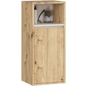 Ak furniture Závěsná koupelnová skříňka VAMI 35 cm dub artisan/kašmírová obraz