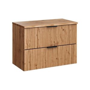 Comad Závěsná skříňka Casad Nature s deskou 80 cm dub wotan obraz