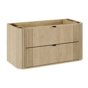 Comad Závěsná skříňka pod umyvadlo Ovalia 100 cm dub Cremona obraz