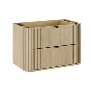 Comad Závěsná skříňka pod umyvadlo Ovalia 80 cm dub Cremona obraz