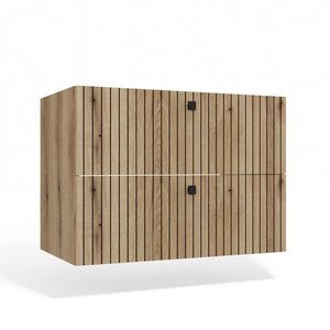 TP Living Závěsná skříňka pod umyvadlo TIGO 2S 80 cm dub evoke obraz