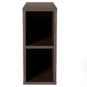 Hector Závěsný koupelnový regál Avila 20 cm ořech obraz