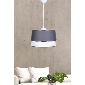 Opviq Závěsný lustr SH293 šedo-bílý obraz