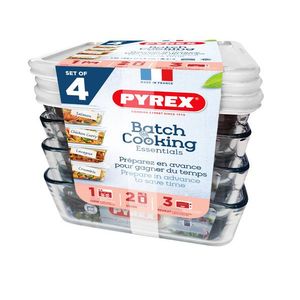 SADA DÓZ PYREX 4KS, 4X1, 5L, SKLO obraz