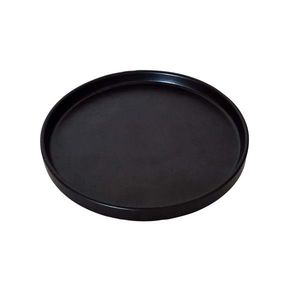 Keramický dezertní talíř KITCHISIMO 20cm černý mat obraz