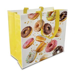 Nákupní taška TORO 43x37x21, 5cm donuty obraz