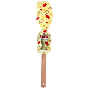 Silikonová stěrka s vykrajovátkem TORO 32cm MIX vánočních motivů obraz