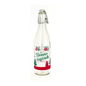 Skleněná láhev s patentním uzávěrem TORO 540ml domácí vaječňák obraz