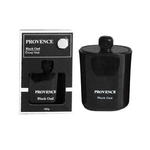 Vonná svíčka ve skle PROVENCE 25 hodin black oud obraz