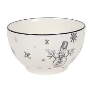 HIT Keramická miska 14cm sněhulák obraz