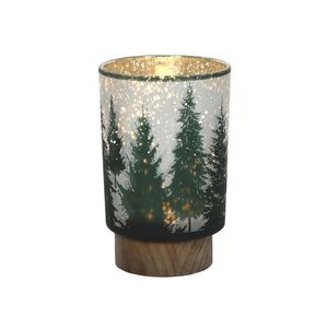 HIT Vánoční dekorační lampa LED 15cm stromek obraz