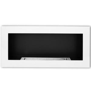 Biokrb 900x400 bílý lesk obraz