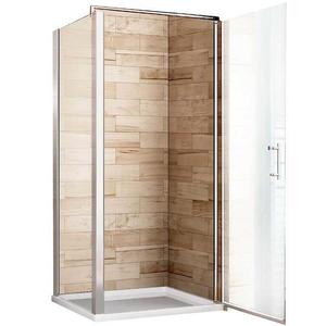 Sprchový kout Atena 80x80x190 čiré sklo - chrom obraz