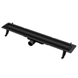 Lineární odvodnění Duplex černé ABS+Inox 800 obraz