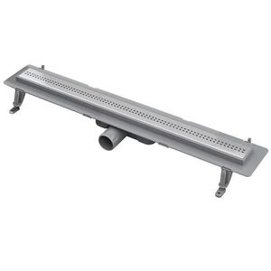 Sprchový žlab liniový Cubik Abs+Inox 900 obraz