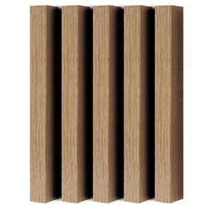 3D Dekorační lamely 4-stranné Dub natur 19x29x 2.75m obraz