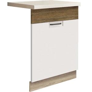 Dvířka na vestavnou myčku Favorit ZM60 sonoma/white/ribbeck obraz