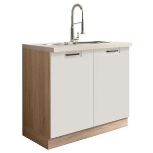 Kuchyňská Skříňka Favorit 13D Sonoma/White obraz