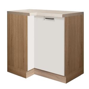 Kuchyňská Skříňka Favorit 14D pravá Sonoma/White obraz