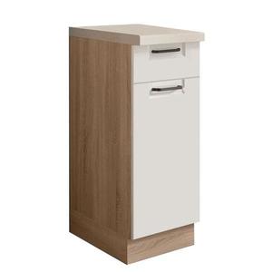 Kuchyňská Skříňka Favorit 1D Sonoma/White obraz