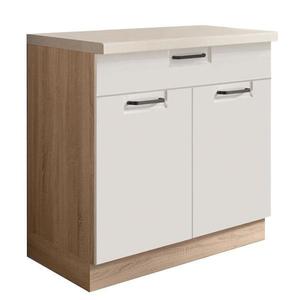 Kuchyňská Skříňka Favorit 6D Sonoma/White obraz